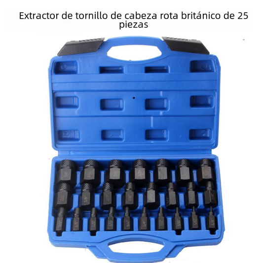 25-Piece Imperial Screw Extractor Tool Set